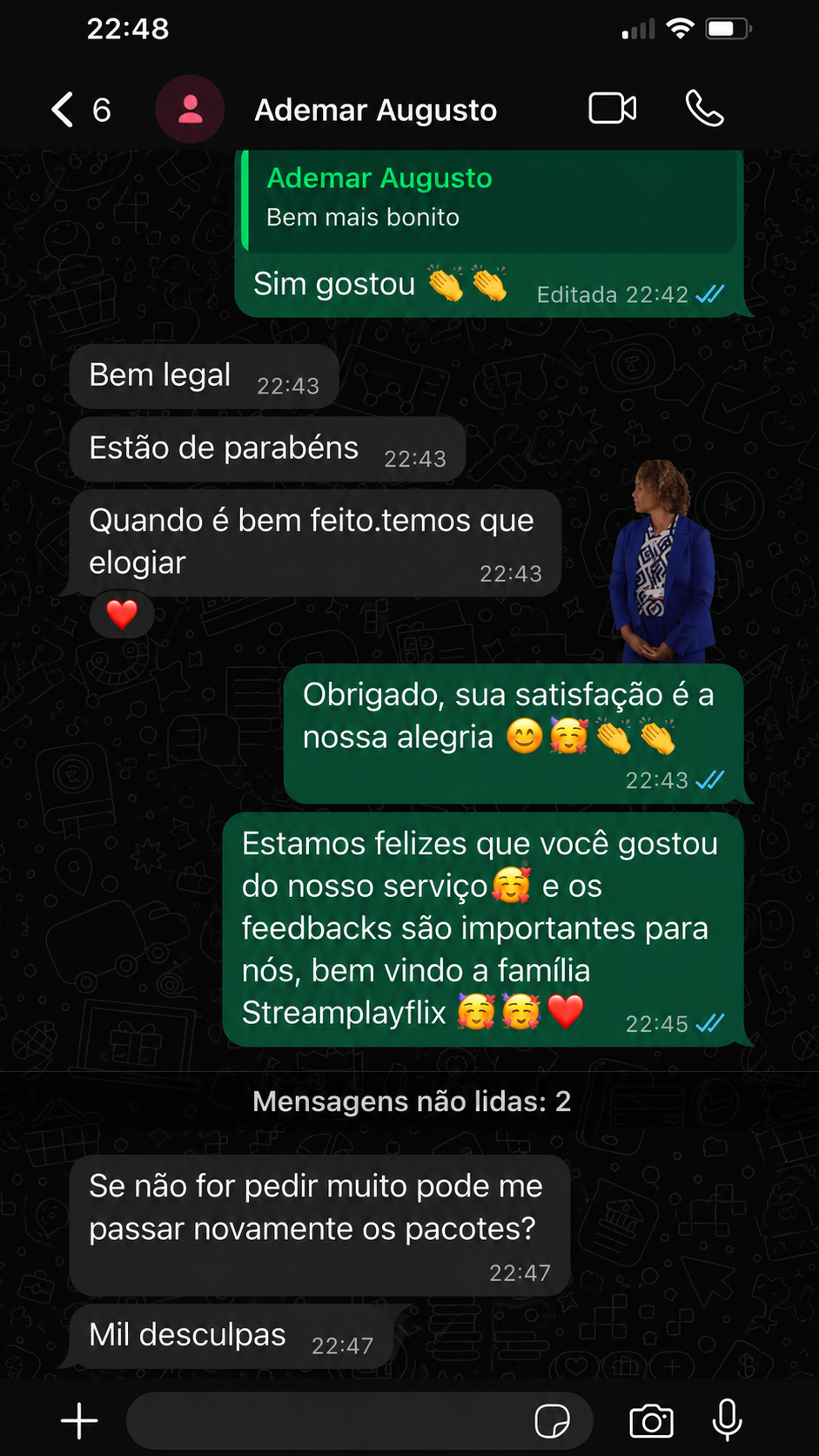 Feedback de cliente 4